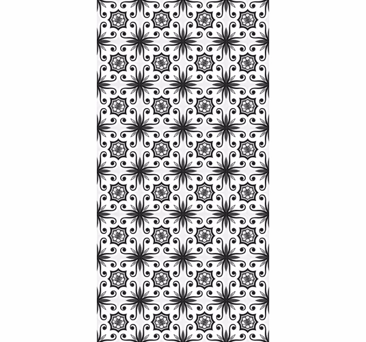 Decorative Tile Pattern tile wallpaper - TenStickers