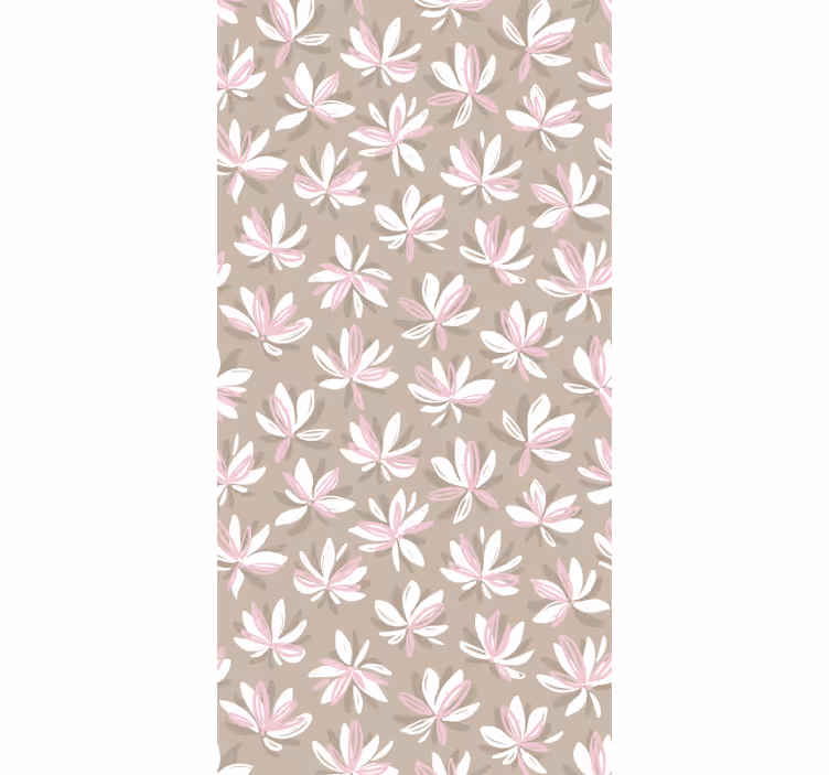 Floral Pattern Display floral ornament wallpaper - TenStickers
