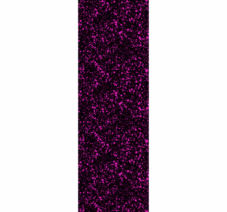 Black and pink paint splash art wallpaper - TenStickers