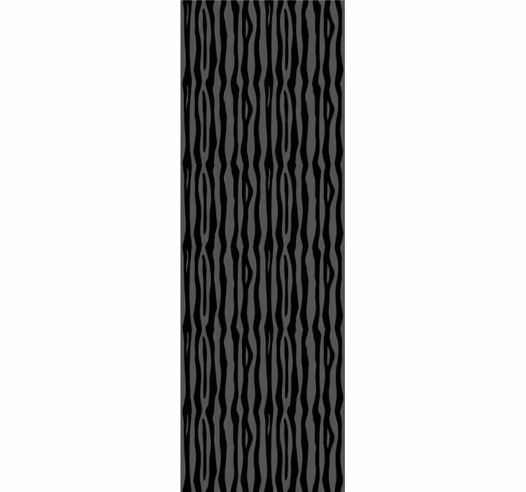 Wavy Striped Pattern striped wallpaper - TenStickers