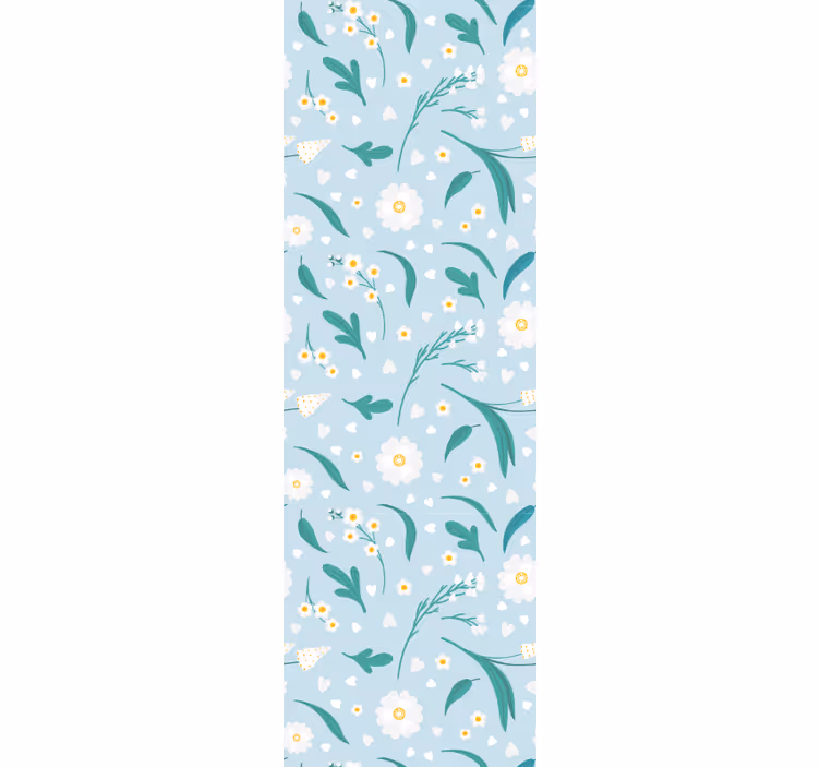 Floral Garden Display floral ornament wallpaper - TenStickers