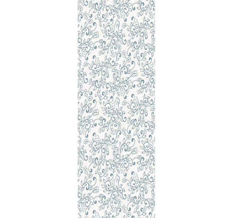 Elegant Florals floral ornament wallpaper - TenStickers