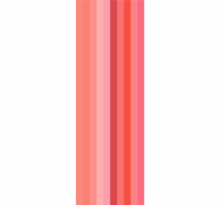 Gradient Stripes horizontal striped wallpaper - TenStickers