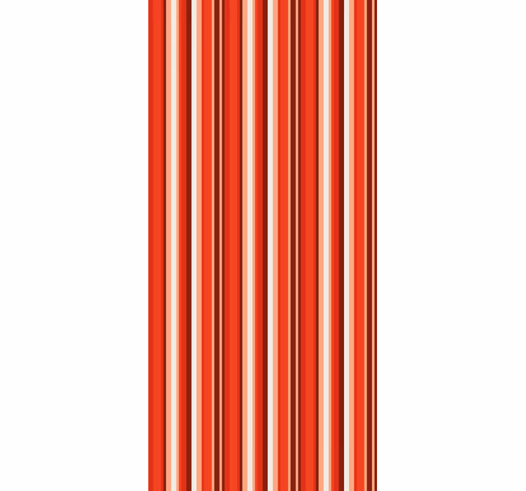 Striped Bedroom Accent vertical line wallpaper - TenStickers