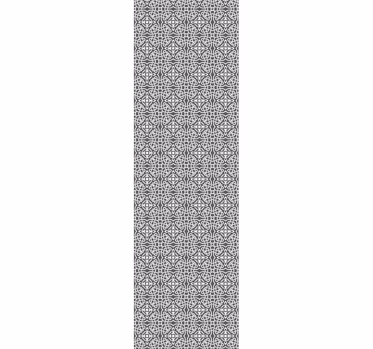 Ornamental Symmetry floral ornament wallpaper - TenStickers