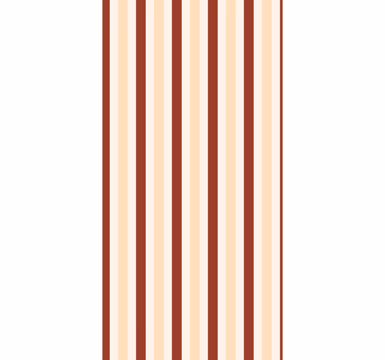 Striped Interior horizontal striped wallpaper - TenStickers