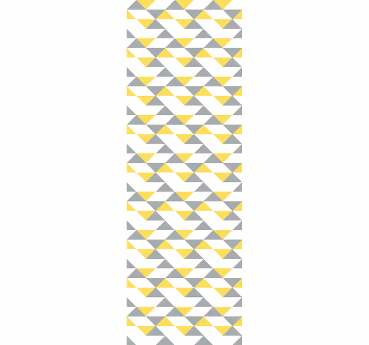 Geometric Triangle geometric wallpaper - TenStickers