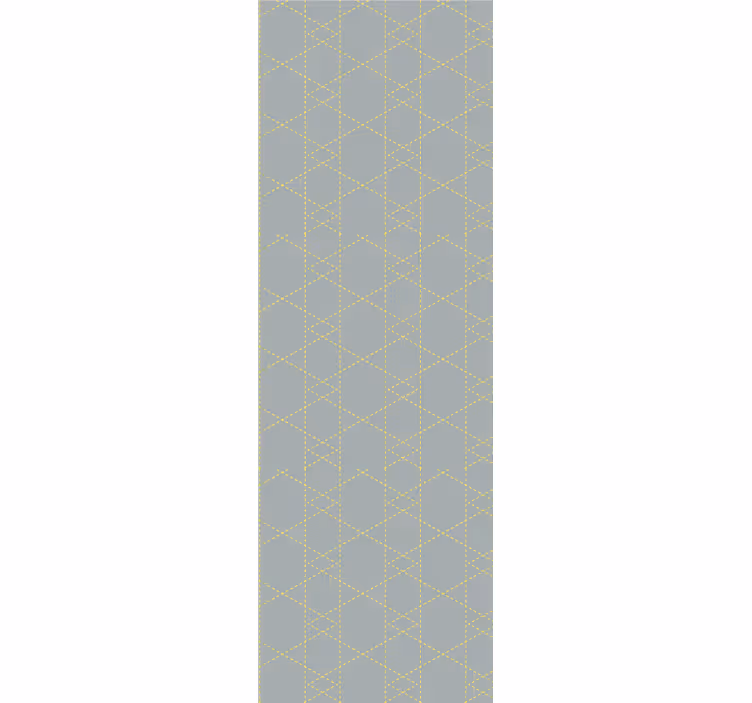 Geometric Lattice Pattern geometric wallpaper - TenStickers