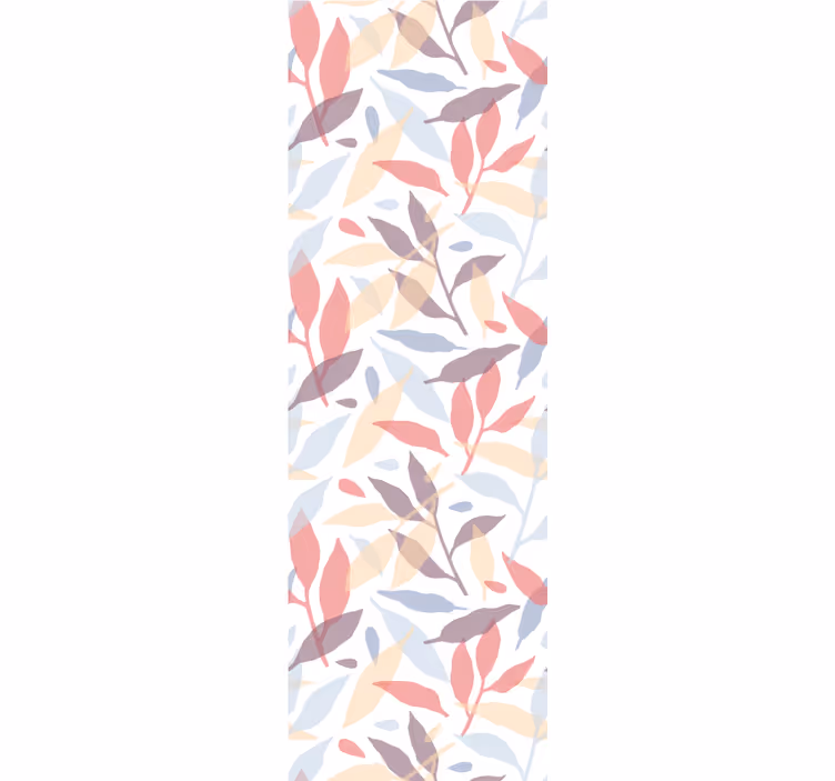 Colorful tree branches Wedding Wallpaper - TenStickers
