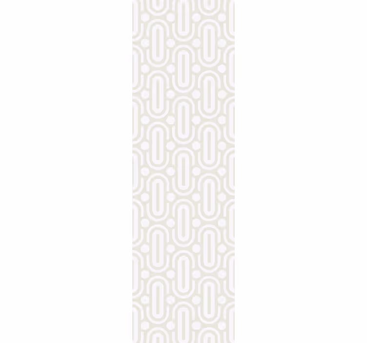Linked Chain Pattern geometric wallpaper - TenStickers