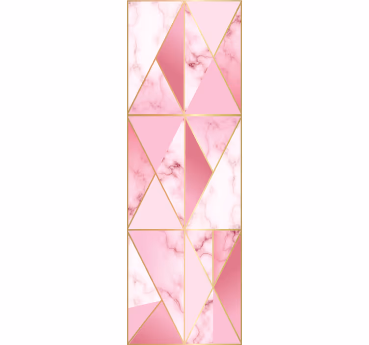 Geometric Marble Pattern geometric wallpaper - TenStickers