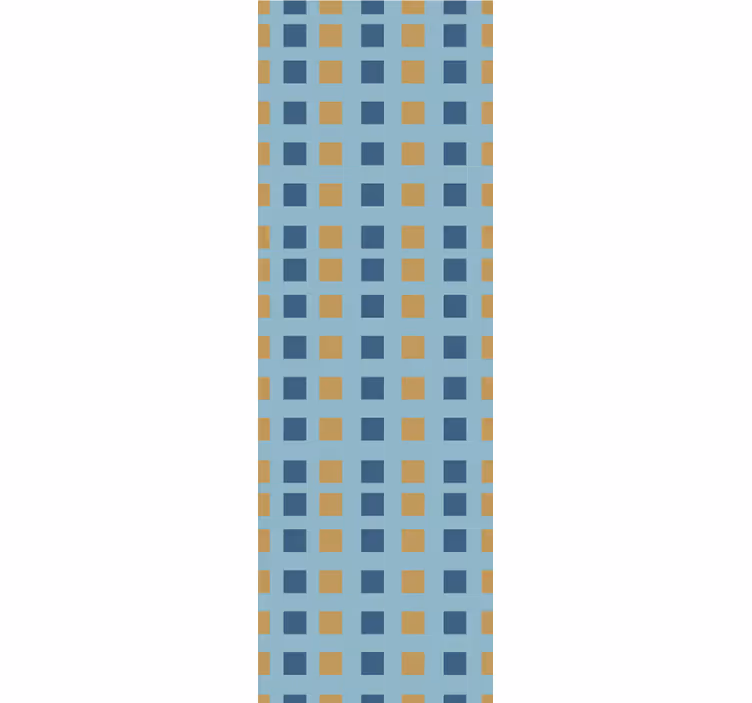 Geometric Square Grid square wallpaper - TenStickers