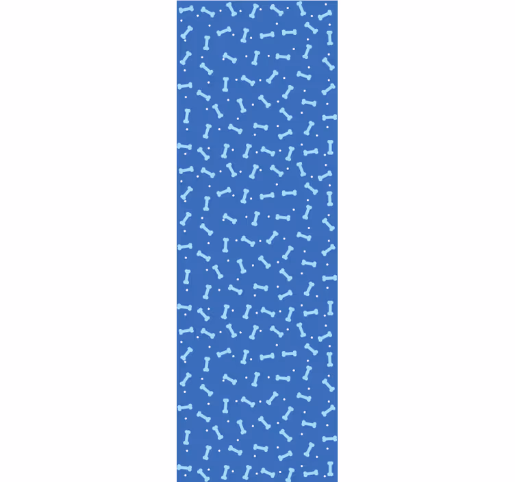 Geometric Bone Motif dogs wallpaper - TenStickers
