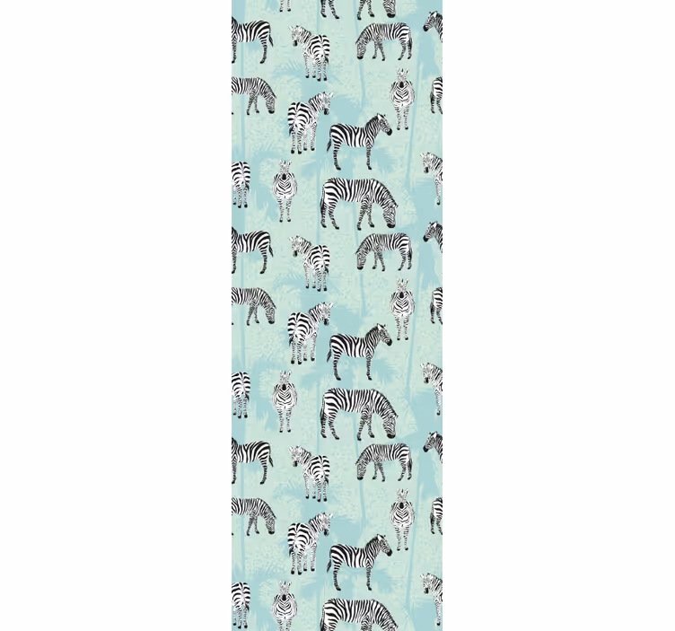 Zebra Patterns zebra wallpaper - TenStickers