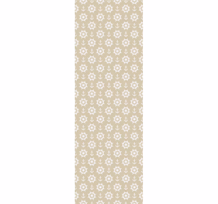 Nautical Motif Design tile wallpaper - TenStickers