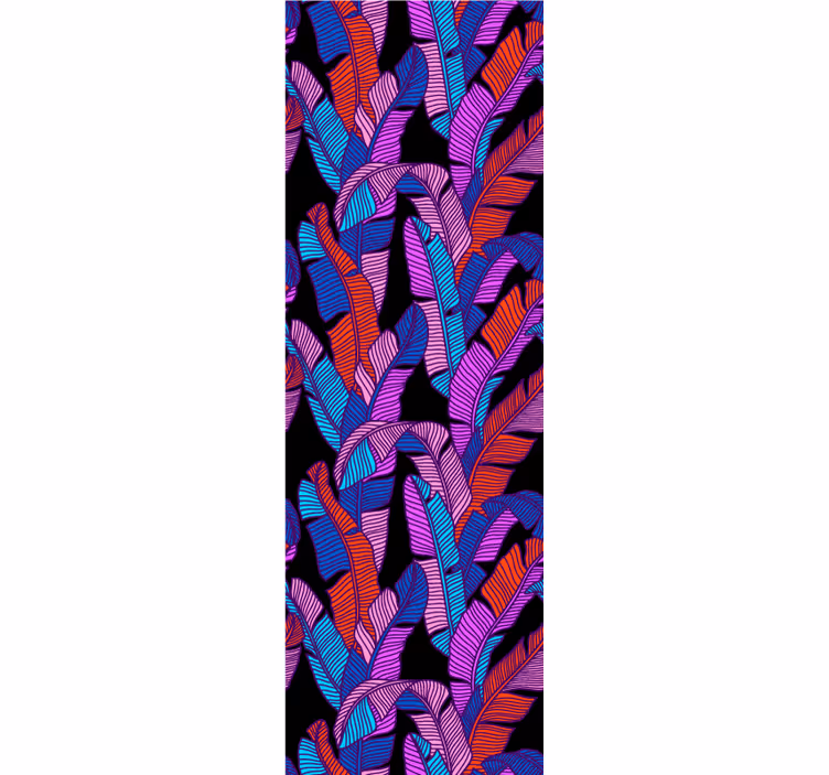Original design of splashy  flower wallpaper - TenStickers