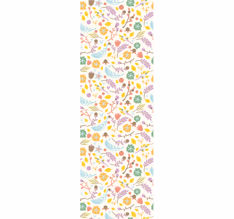 Botanical Garden leaf wallpaper - TenStickers