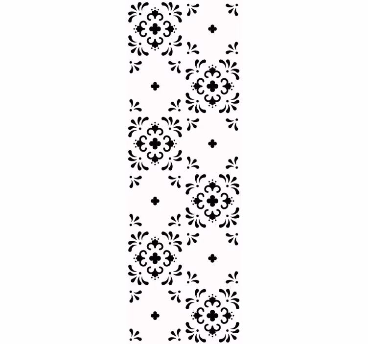 Floral Ornament floral ornament wallpaper - TenStickers