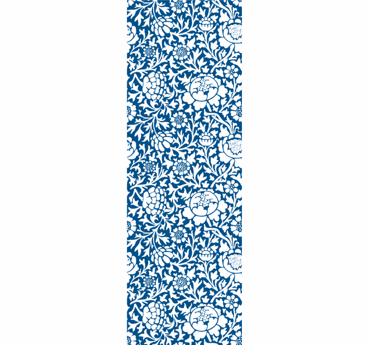 Floral Elegance Motif floral ornament wallpaper - TenStickers