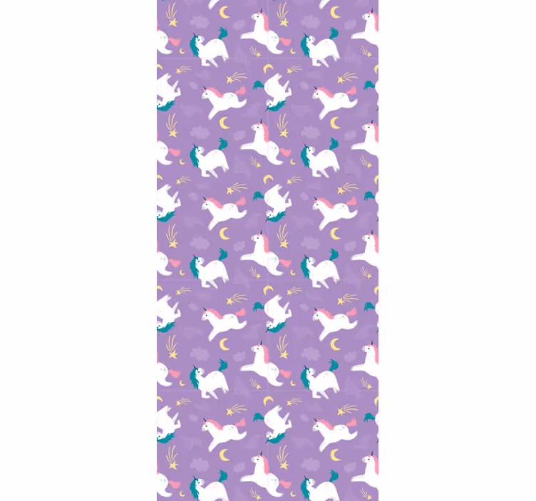 Mythical Creatures Pattern animal wallpaper - TenStickers