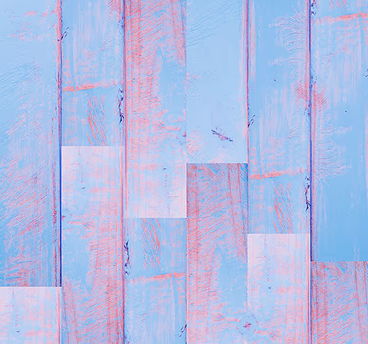 Textured Abstract Panels Wood Effect  Wallpaper - TenStickers
