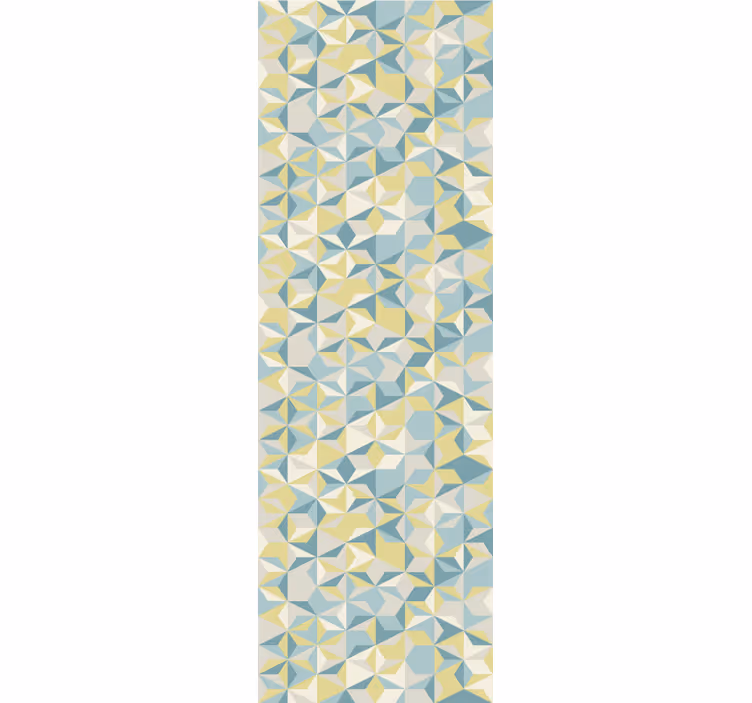 Geometric Kaleidoscope geometric wallpaper - TenStickers