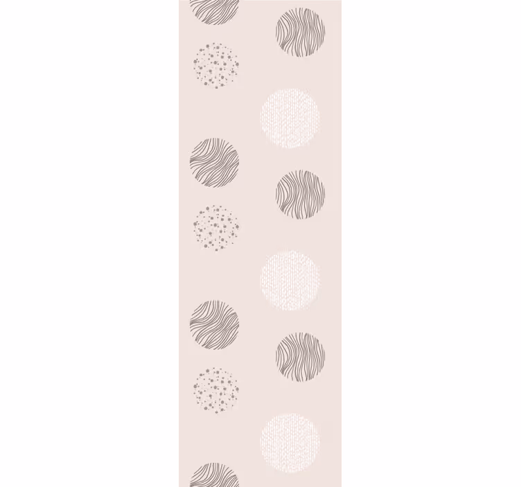 Circular Pattern Motif geometric wallpaper - TenStickers