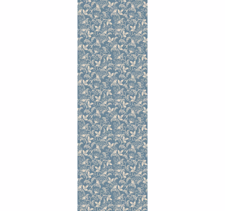 Floral Vintage Pattern floral ornament wallpaper - TenStickers