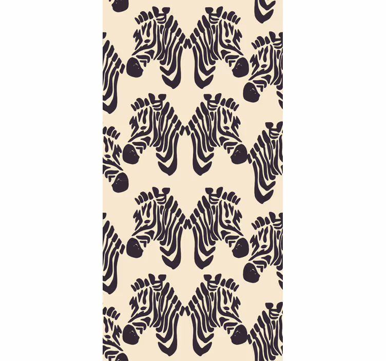 Zebra Pattern Design zebra wallpaper - TenStickers