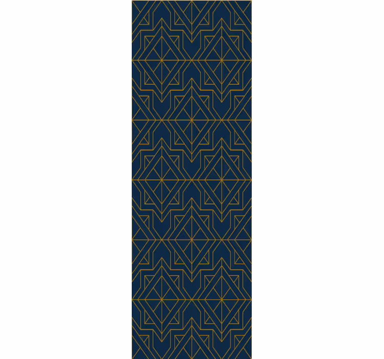 Geometric Star Patterns geometric wallpaper - TenStickers