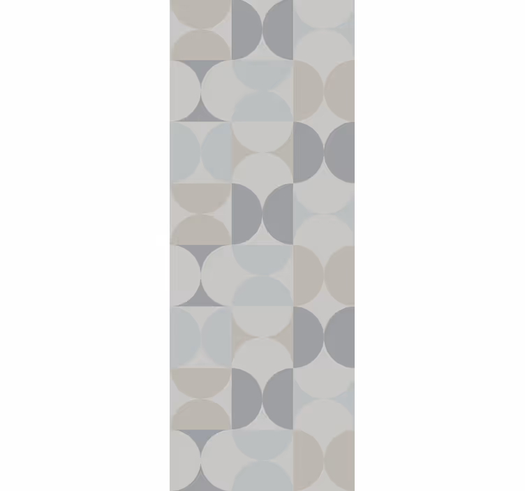 Circular Geometric Motifs geometric wallpaper - TenStickers