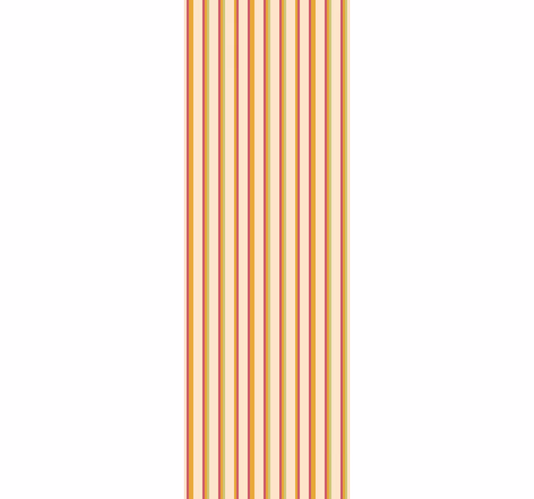 Soft Shades vertical line wallpaper - TenStickers