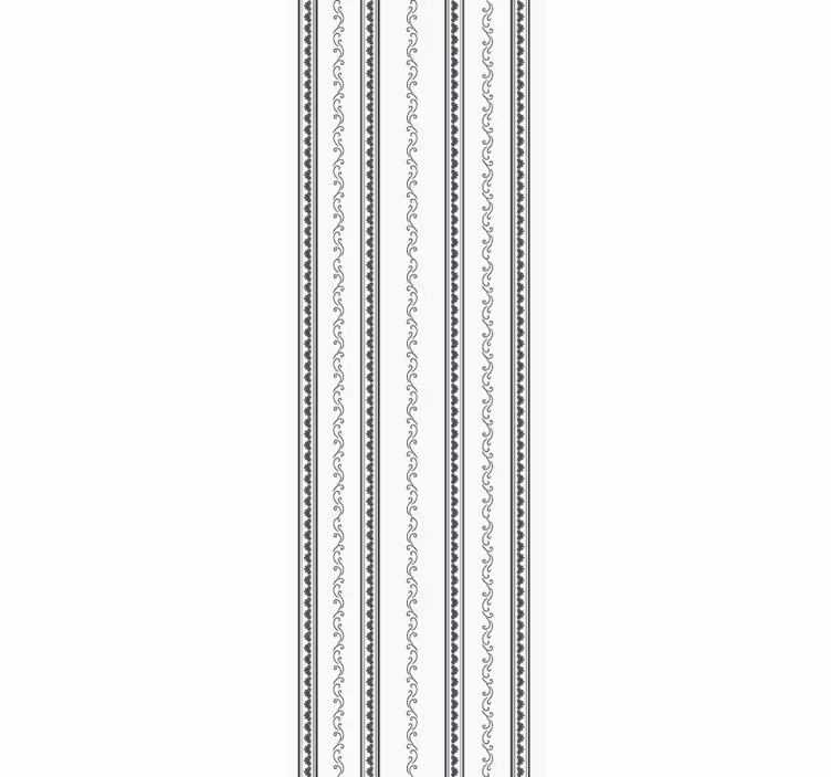 Elegant Striped Motif striped wallpaper - TenStickers