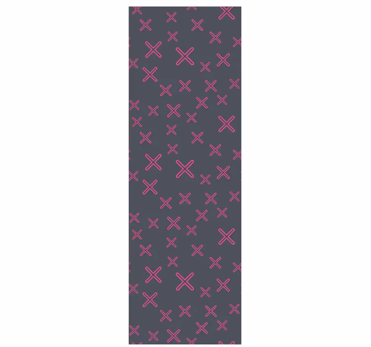 Geometric Kisses geometric wallpaper - TenStickers