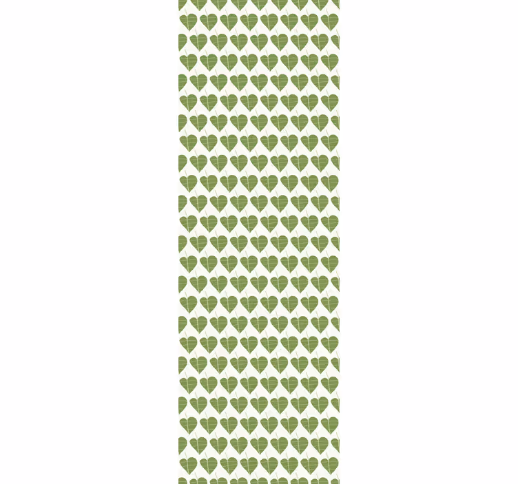Leaf Pattern Design leaf wallpaper - TenStickers