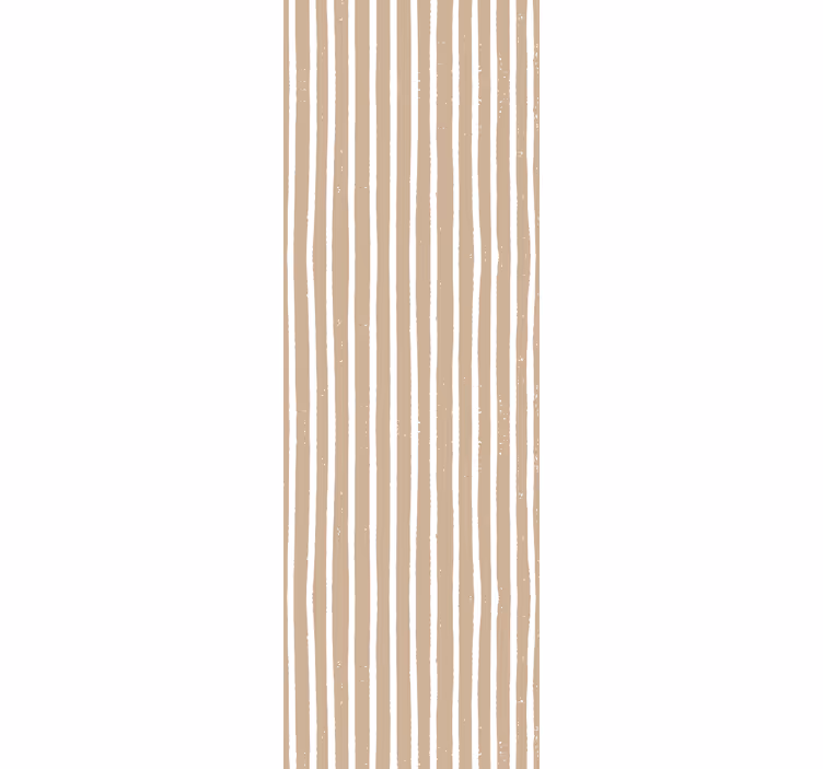 Subtle Stripes horizontal striped wallpaper - TenStickers
