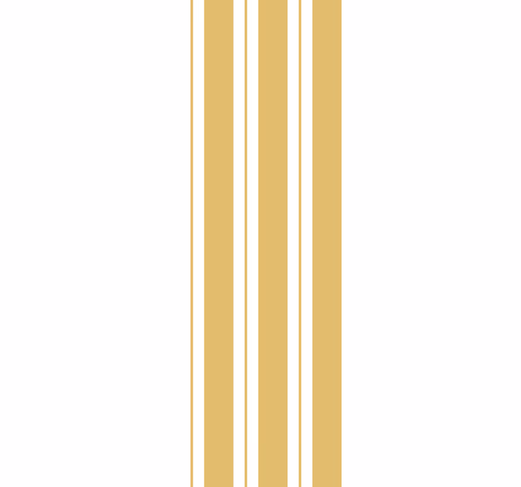 Elegant Striped Decor horizontal striped wallpaper - TenStickers