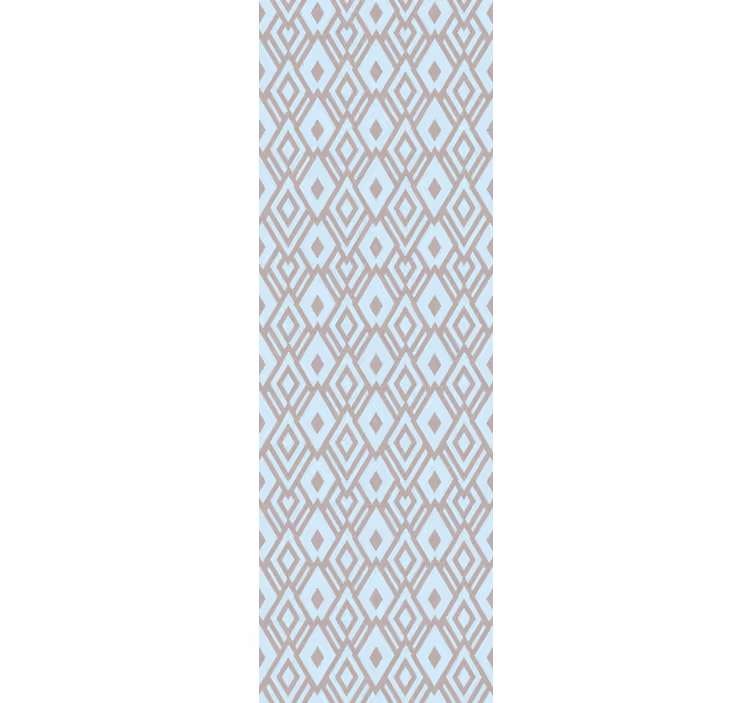 Geometric Diamond Motif geometric wallpaper - TenStickers