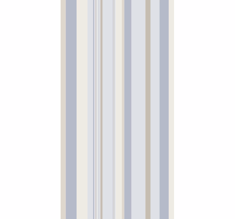 Gray elegant motif vertical line wallpaper - TenStickers