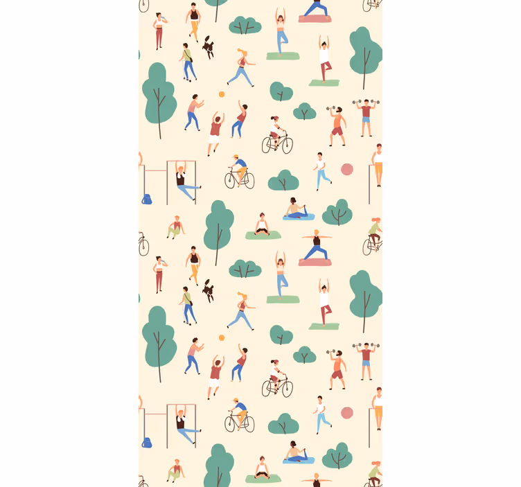Outdoor Activities nature wallpaper - TenStickers