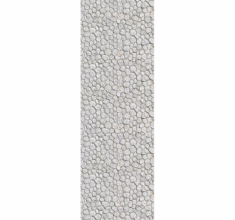 Pebble Mosaic texture pattern wallpaper - TenStickers