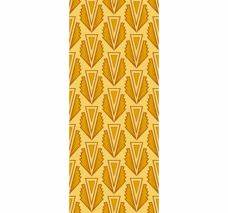 Stylish Chevron Pattern geometric wallpaper - TenStickers