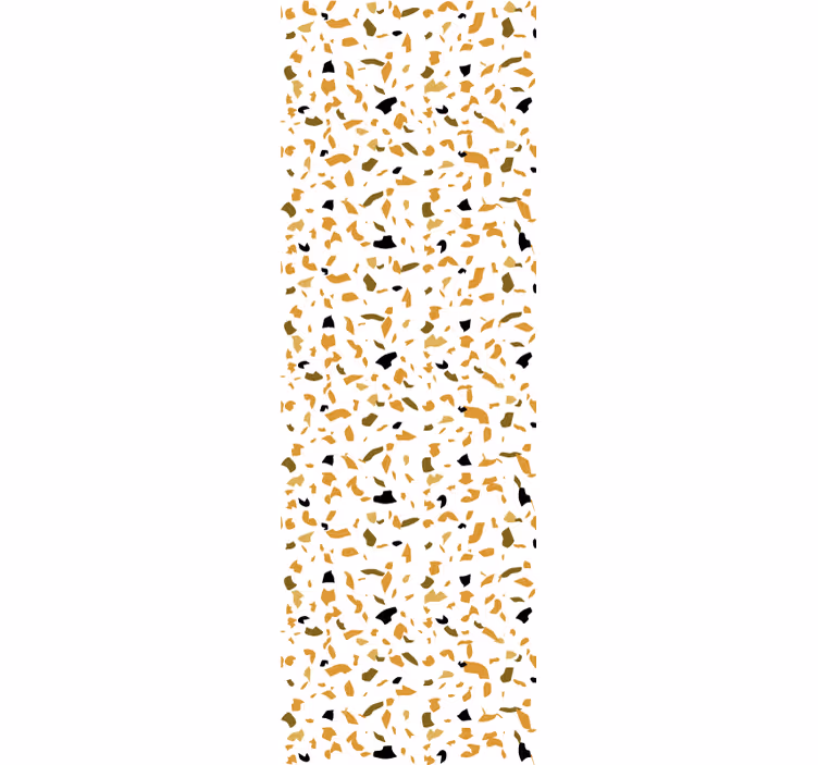 Abstract terrazzo shapes texture pattern wallpaper - TenStickers