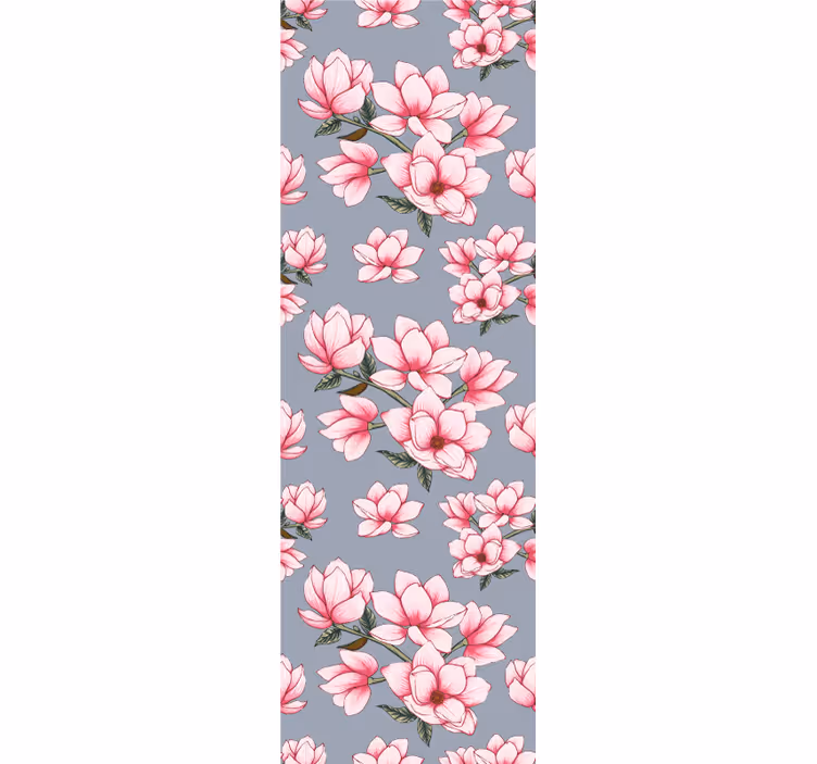 Tree beautiful magnolia flower  Flower Wallpaper - TenStickers