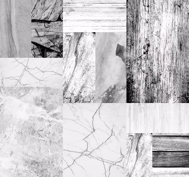 Modern Marble Textured Space living room wallpaper - TenStickers