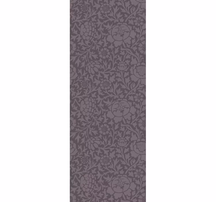 Elegant floral style floral ornament wallpaper - TenStickers