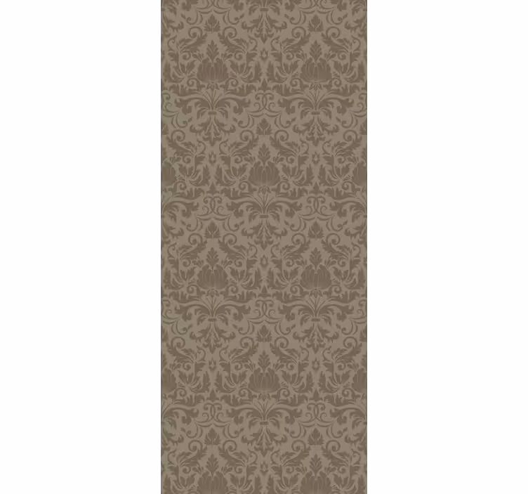 Elegant Floral Details baroque wallpaper - TenStickers