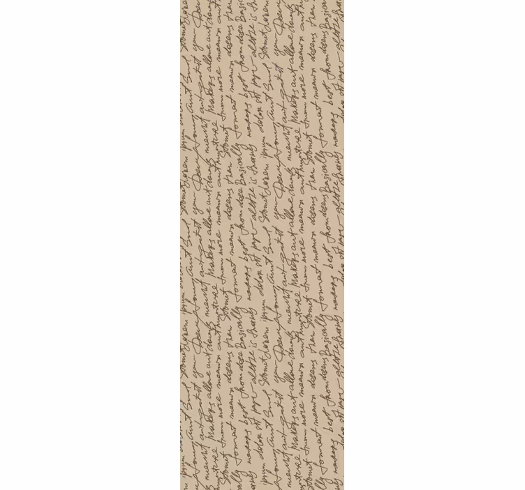 Elegant Script Writing letter wallpaper - TenStickers