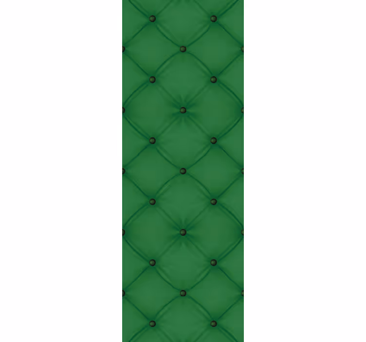 Quilted Green Surface texture pattern wallpaper - TenStickers