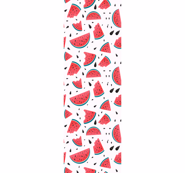 Juicy watermelon slices kitchen wallpaper - TenStickers